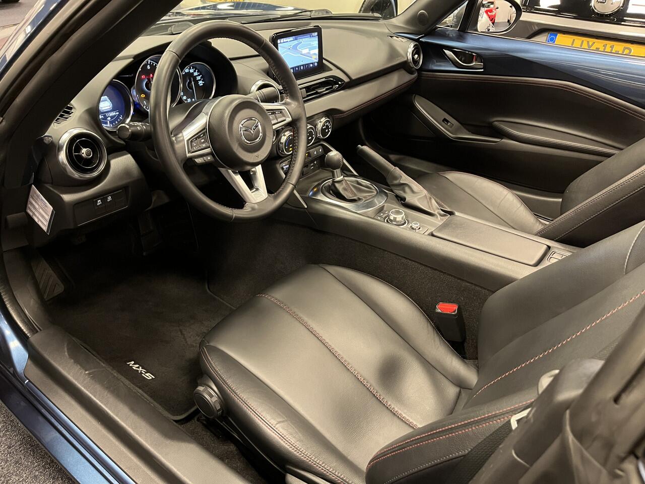 Mazda MX-5 ND RF 1.5i SkyActiv-G 132PK GT-M Leder Bose PDC Apple CarPlay