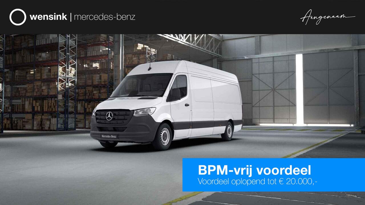 Mercedes-Benz 311 CDI Sprinter | L3 H2 | RWD | PRO | Airco | Apple Carplay/Android Auto | Alarm klasse 3 | Parkeercamera | Dodehoekassistent | Lane-assist | Comfort Bestuurdersstoel | Opstaptrede | Vierseizoenenbanden
