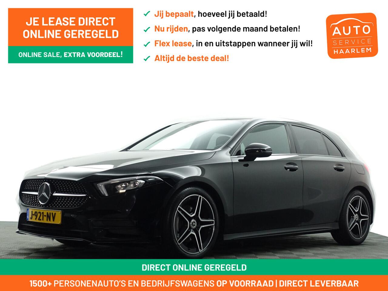 Mercedes-Benz A-KLASSE 180 AMG Night Edition Aut- Xenon Led, Camera, Stoelverwarming, Sfeerverlichting, Sport Alcantara Interieur