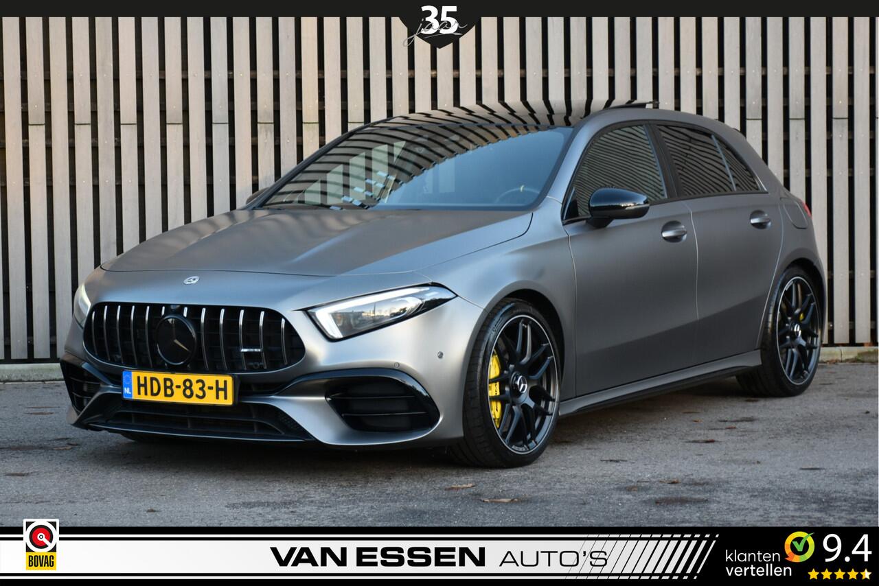 Mercedes-Benz A-KLASSE AMG 45 S 4MATIC+ Premium Plus Pano Burmester Head-Up 360-Camera ACC Sfeerverlichting