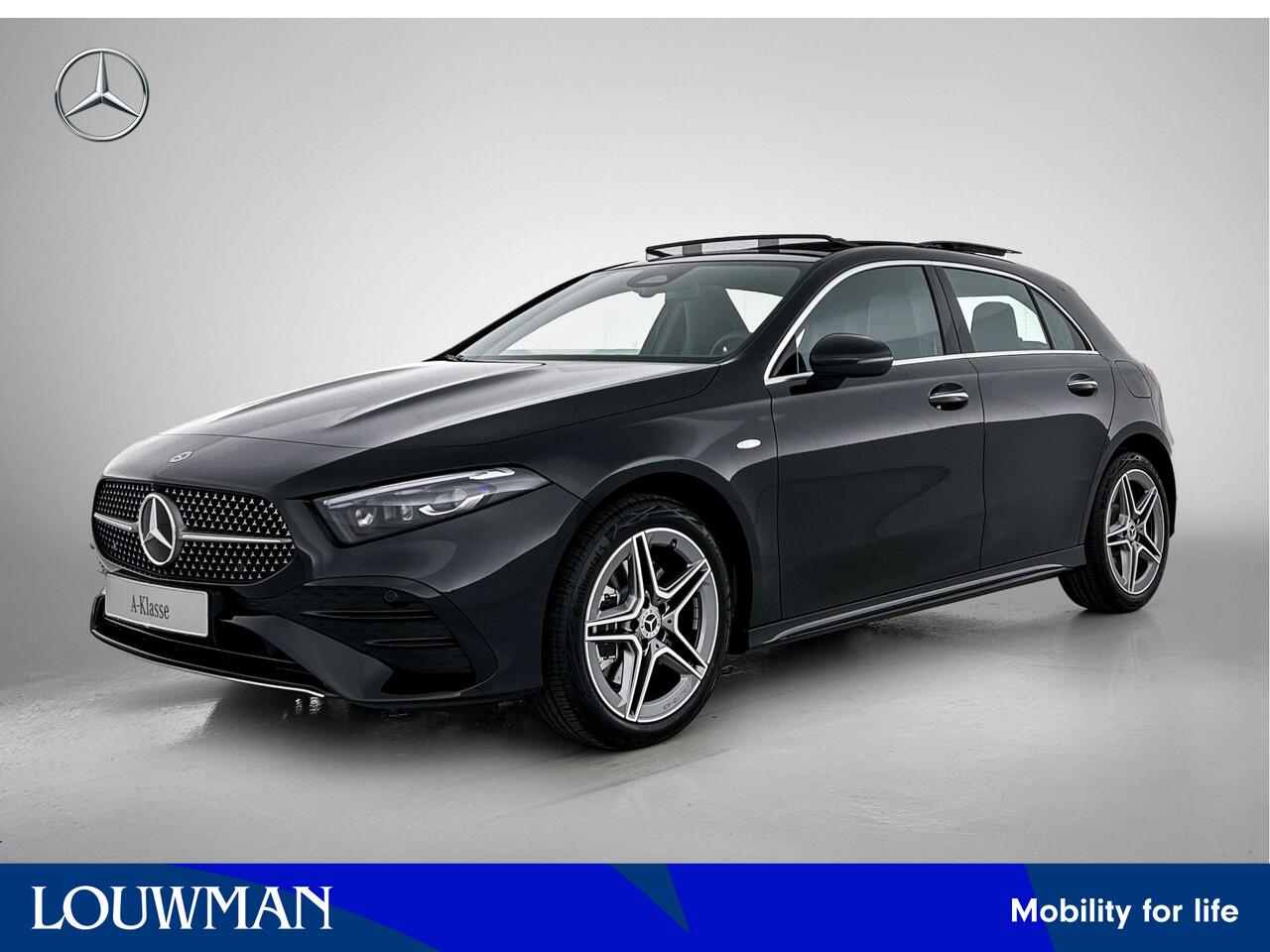 Mercedes-Benz A-KLASSE 250 e Business Solution AMG | Parkeerpakket met achteruitrijcamera | KEYLESS GO | MULTIBEAM LED | Sfeerverlichting | Extra USB-poorten | Stoelverwarming voor | Licht- en zicht pakket |