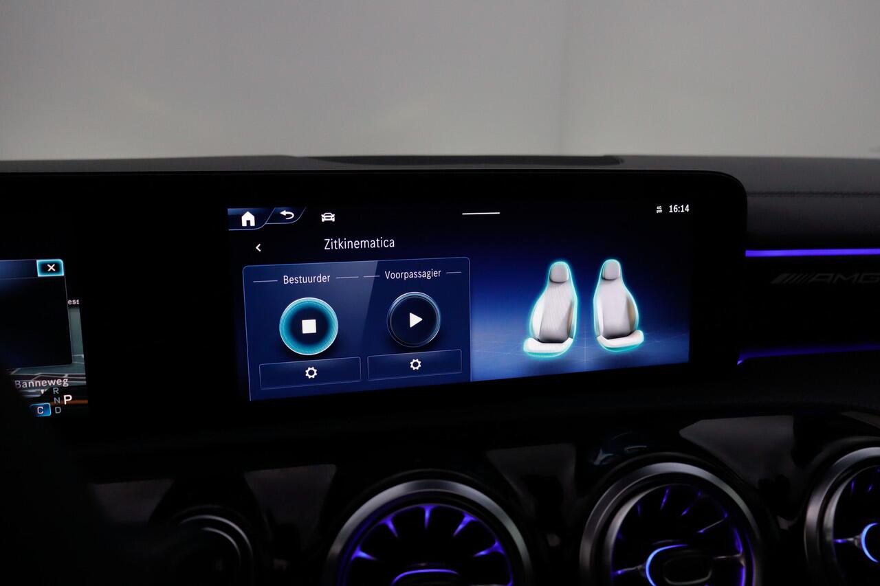 Mercedes-Benz A-KLASSE AMG 45 S 4MATIC+ 124k NIEUWPRIJS | PANO | HEADUP | VOL.LEDER | 360 CAM | AERO PAKKET | MEM ST. | BURMESTER | VOL. OPTIES