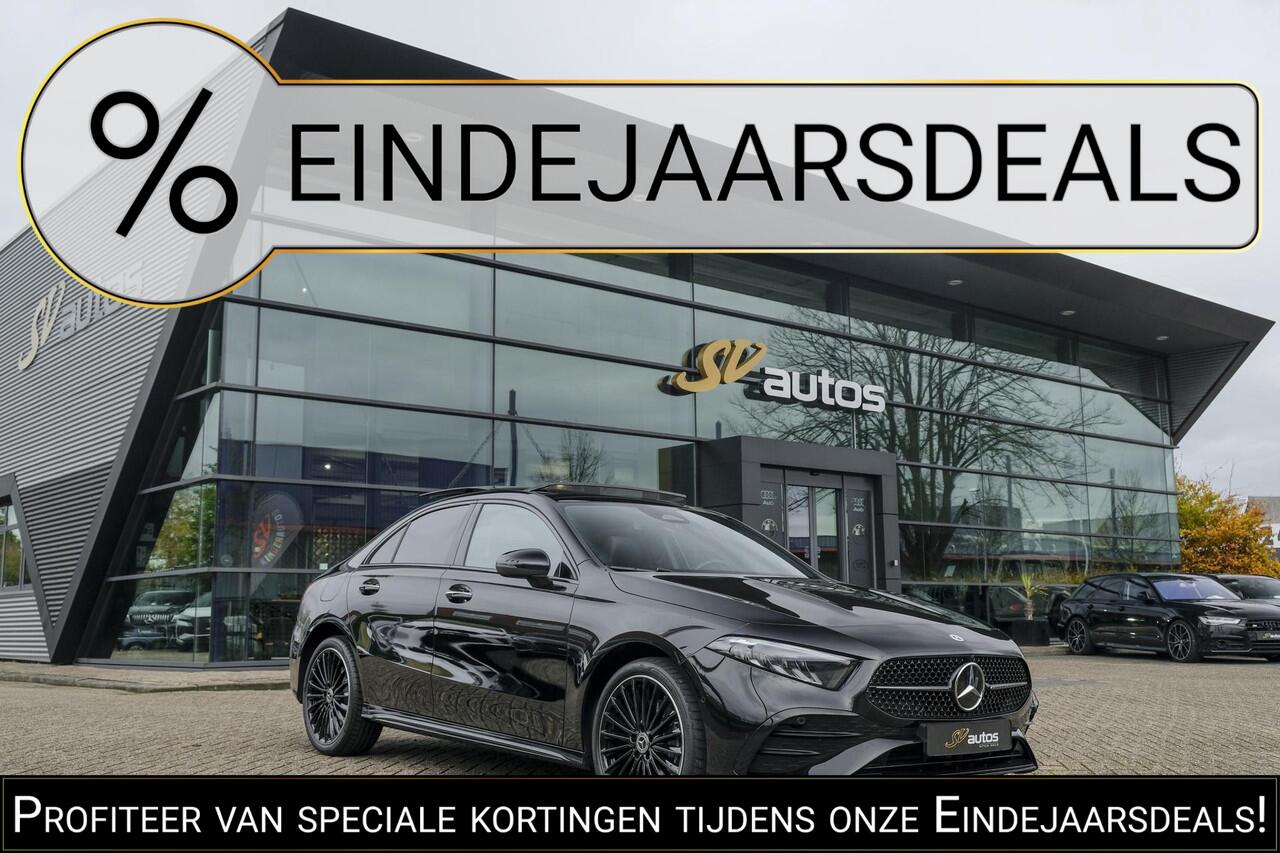 Mercedes-Benz A-KLASSE A250e AMG 218pk Hybrid Panoramadak Night pakket Widescreen Sfeerverlichting 19" LMV NLauto