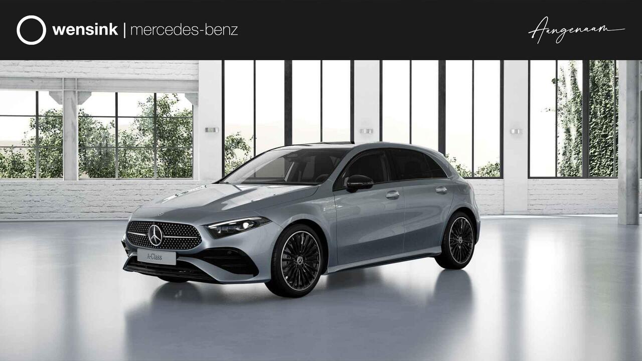 Mercedes-Benz A-KLASSE 180 Business Solution AMG | AMG Line Plus | Nightpakket | Panoramaschuifdak | Head-up display | Stoelverwarming voor| 360° camera | Dodehoekassistent |