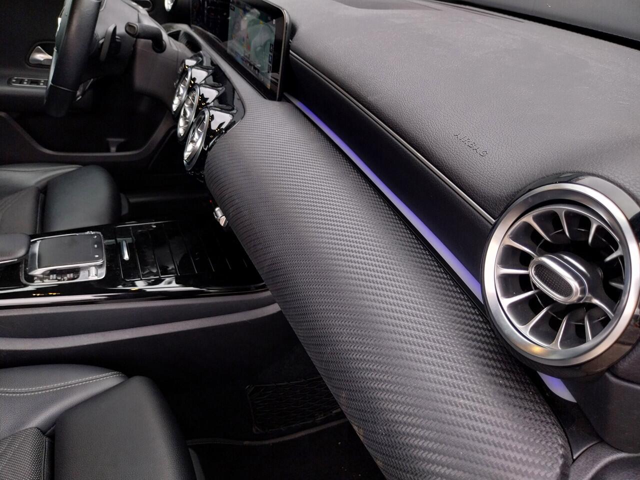 Mercedes-Benz A-KLASSE 180 d AUTOMAAT 1e EIGENAAR WIDESCREEN CAMERA PARK ASSIST HALF LEER LED NAVI CRUISE ECC