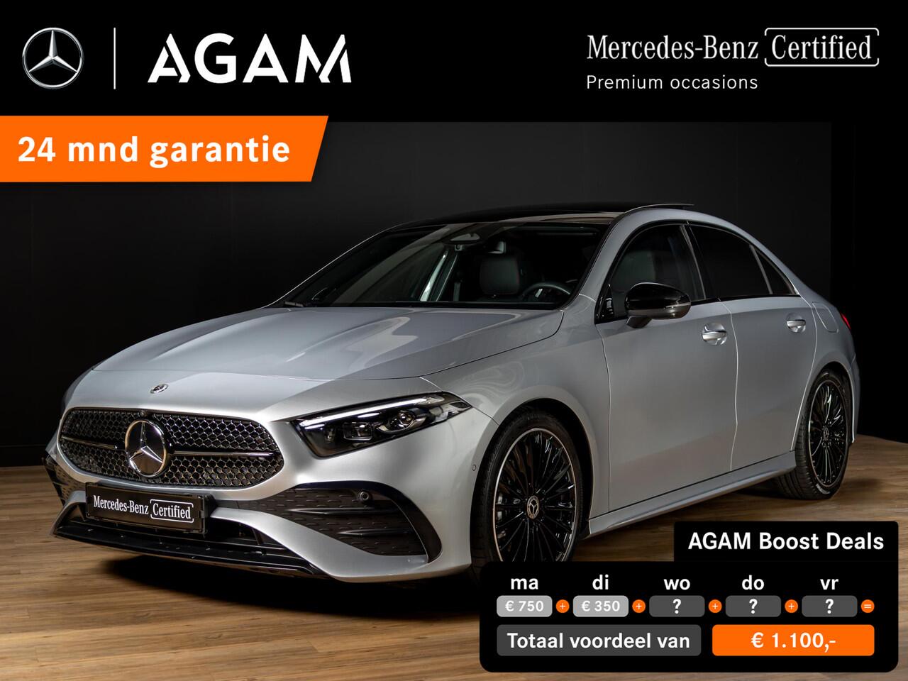 Mercedes-Benz A-KLASSE Limousine 180 Star Edition AMG Line PLUS Panorama dak
