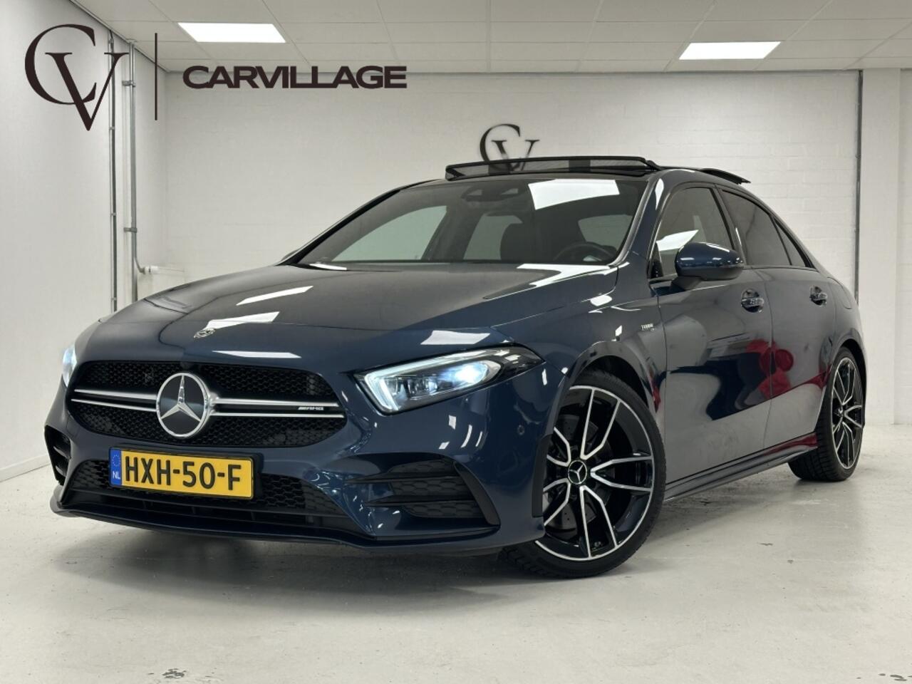 Mercedes-Benz A-KLASSE AMG 35 4MATIC | Burmester | Panoramadak | 19'' AMG dubbelspaaks