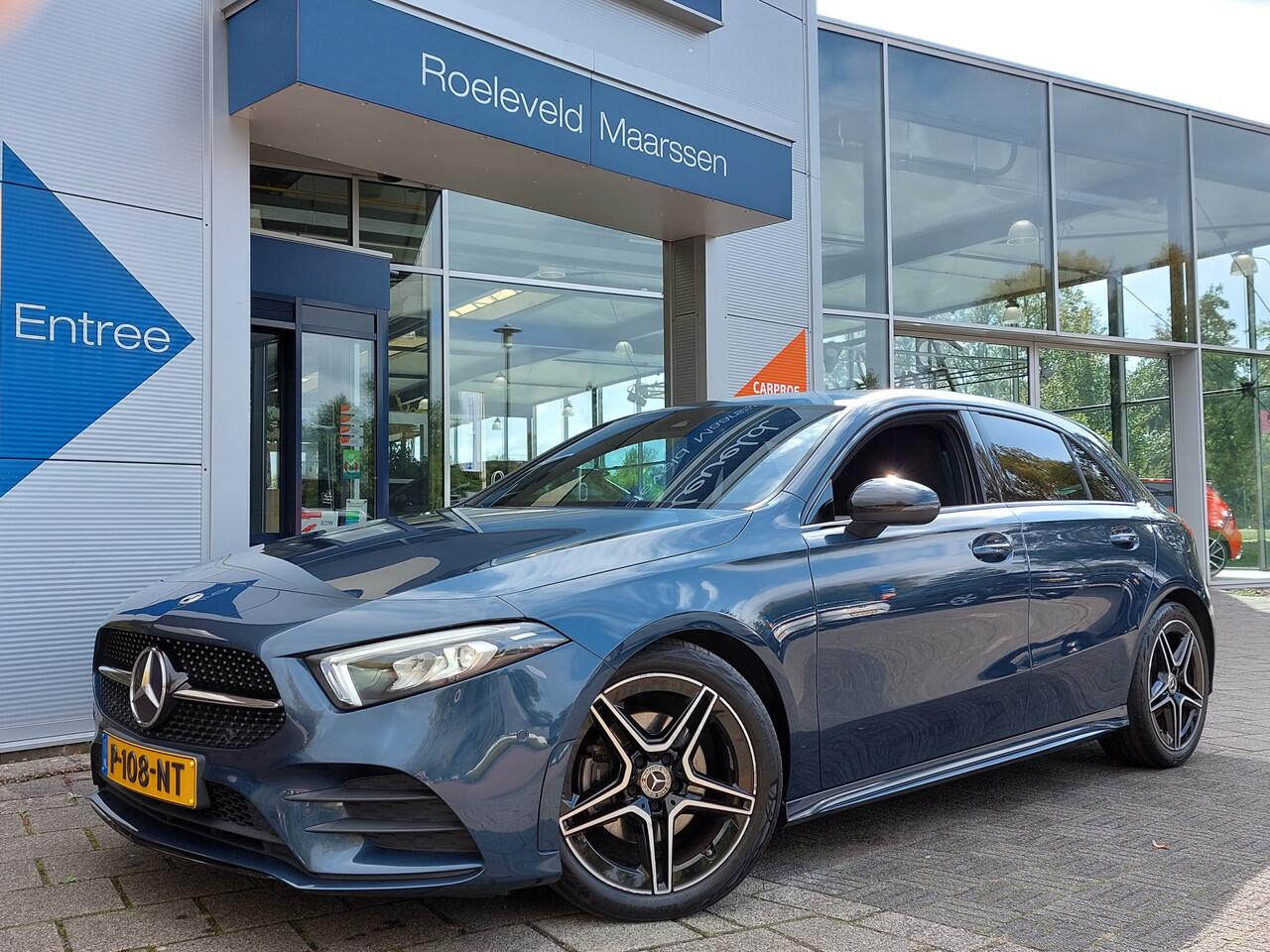 Mercedes-Benz A-KLASSE 180 136pk Business Solution AMG | 1ste Eigenaar | Navi | Clima | Cruise | Led Koplampen | Sfeerverlichting | Rijstrook+Licht+Regensensor | Pdc V+A+Assist+Camera | Privacy Glass | 18''lm