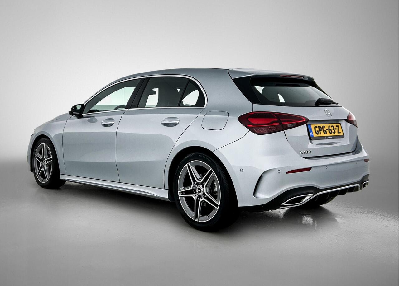 Mercedes-Benz A-KLASSE 180 AMG Star Edition AMG Line | Ledkoplampen | Apple CarPlay | Licht- en zicht pakket | Keyless-Go | Spiegel Pakket | Stoelverwarming. Inclusief 24 maanden MB Certified garantie voor Europa.