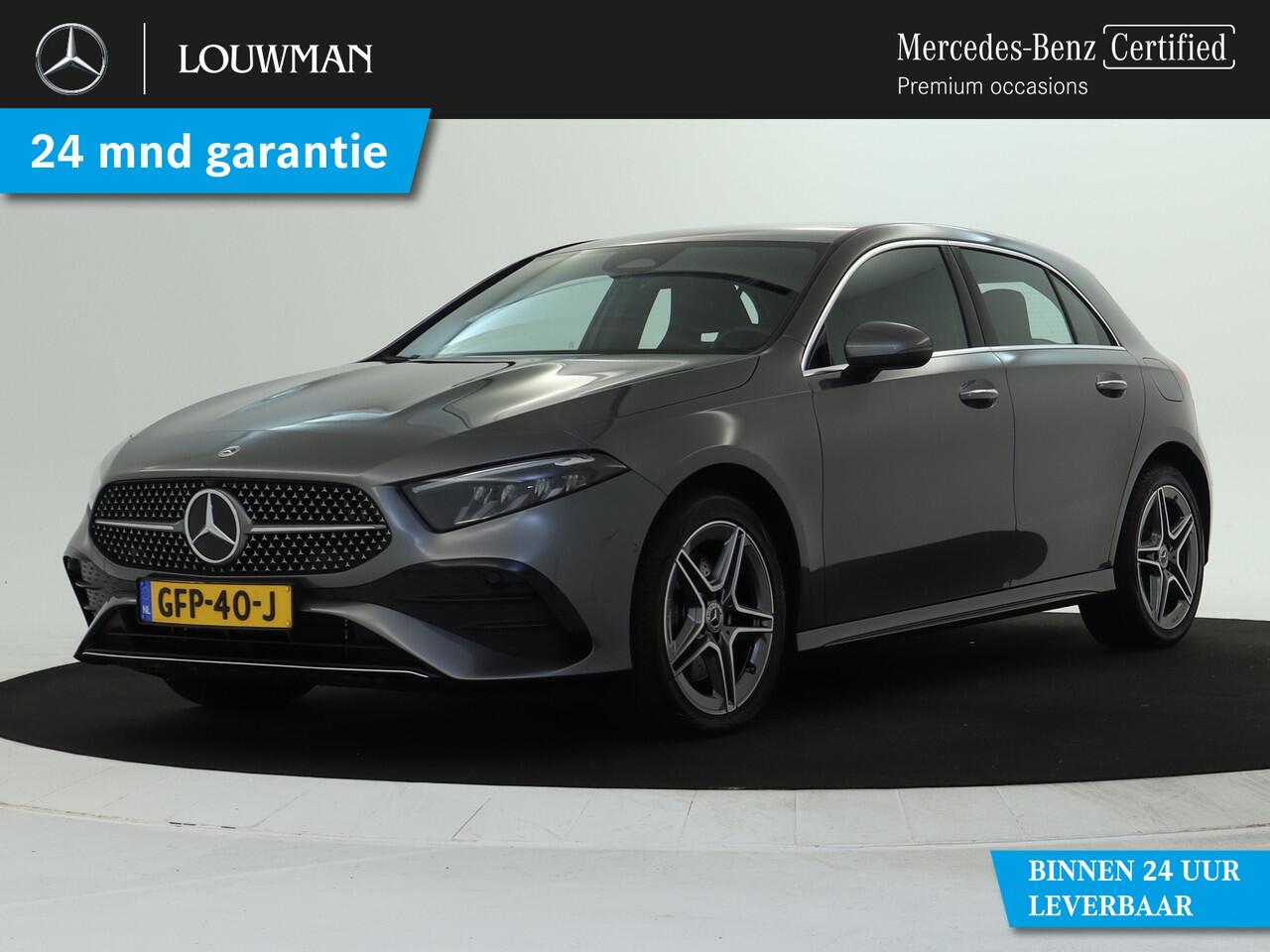 Mercedes-Benz A-KLASSE 250 e Star Edition AMG Line | AMG Line | Sfeerverlichting | Achteruitrijcamera | Apple CarPlay | Inclusief 24 maanden MB Certified garantie voor Europa.