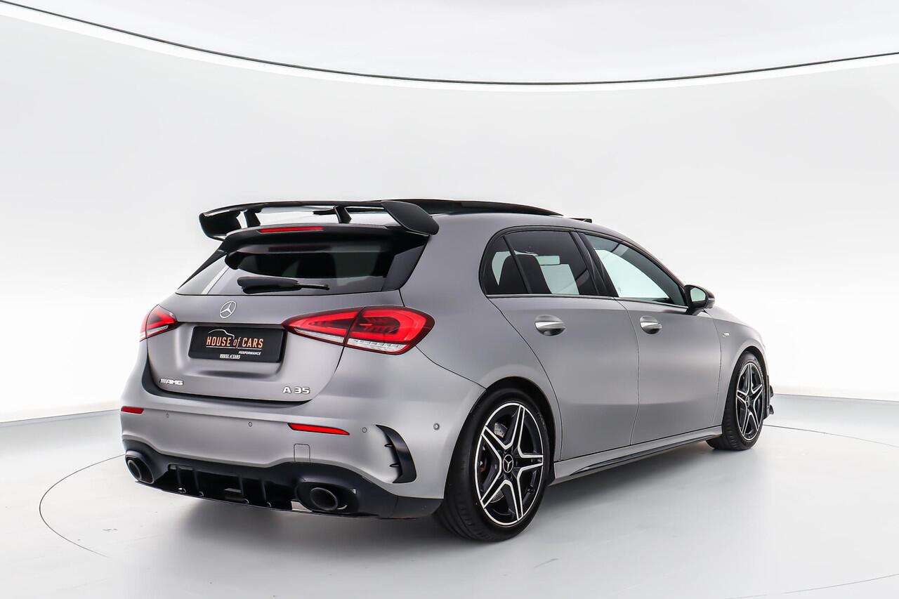 Mercedes-Benz A-KLASSE 35AMG 306pk 4MATIC Edition 1 |dealer onderhouden|Aero pack|panoramadak|Burmester|schaalstoelen|memory|360 camera|HUD|blind spot|adaptive cruise control|