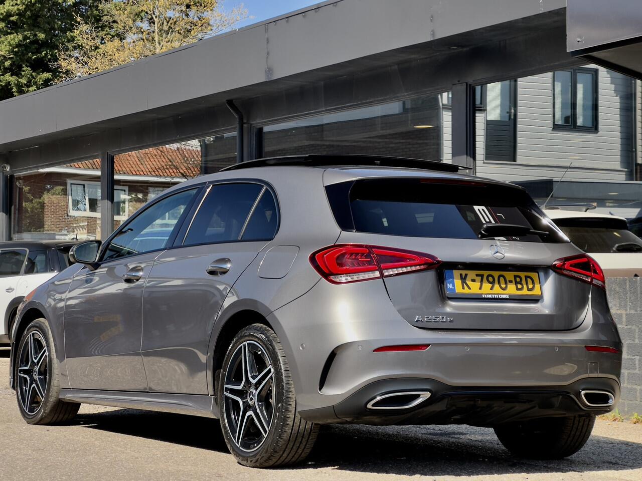 Mercedes-Benz A-KLASSE 250 e AUT8 AMG-LIMITED SOLUTION. PANODAK LEDER NAVI CAMERA VIRTUAL-DASH LED LMV PDC