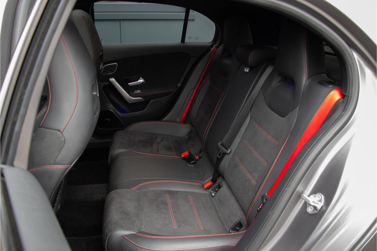 Mercedes-Benz A-KLASSE A45 S AMG 4MATIC+ | 421PK | ACC | Pano | Burmester | Lane & Side Assist | Camera | Multibeam Led | Magno Kleur | Sfeerverlichting | Apple Carplay | Sportuitlaat | 19" | MBUX+ | Magno Lak | Dealer OH. | Track Pace | Verkeersbordenherkenning | Rijassistenti