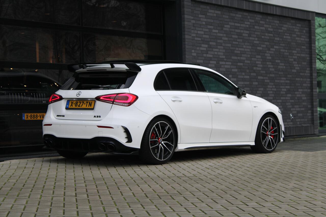 Mercedes-Benz A-KLASSE AMG 35 4MATIC Edition 1 | FULL OPTION! | SCHAALSTOELEN | PANO | BURMESTER | STERRENHEMEL | HUD | MEMORY | 360 |