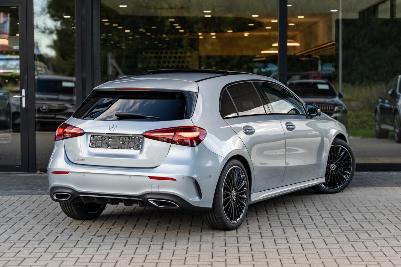 Mercedes-Benz A-KLASSE 180 Business Solution AMG | Panoramaschuifdak | Premium Plus | Head-Up | MULTIBEAM LED | Dodehoekassistent | 19 inch AMG-velgen |