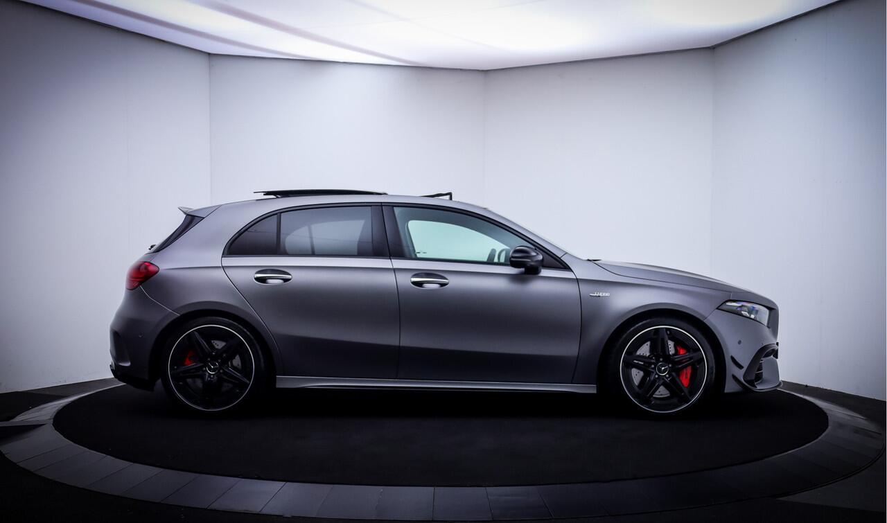 Mercedes-Benz A-KLASSE AMG 45 S 4MATIC+ 124k NIEUWPRIJS | PANO | HEADUP | VOL.LEDER | 360 CAM | AERO PAKKET | MEM ST. | BURMESTER | VOL. OPTIES