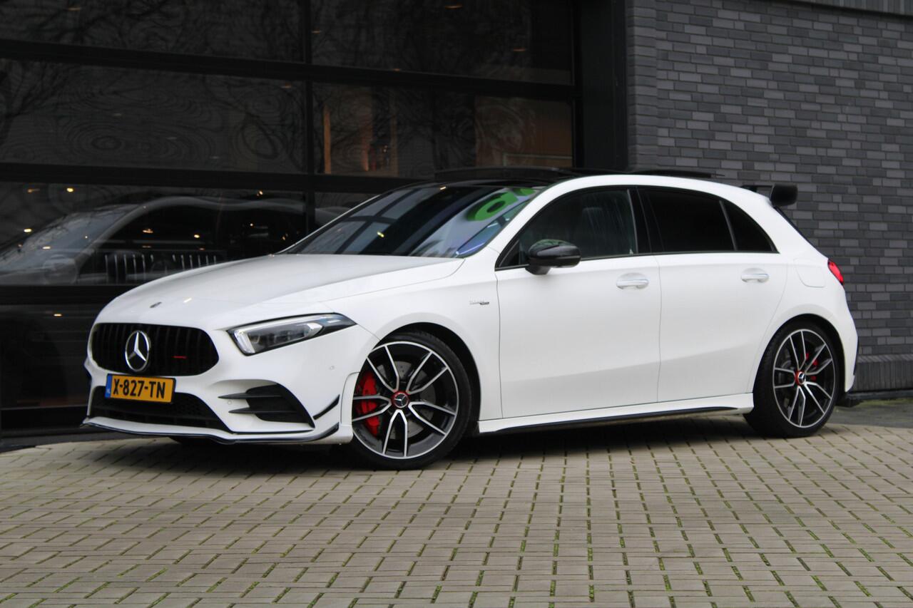 Mercedes-Benz A-KLASSE AMG 35 4MATIC Edition 1 | FULL OPTION! | SCHAALSTOELEN | PANO | BURMESTER | STERRENHEMEL | HUD | MEMORY | 360 |
