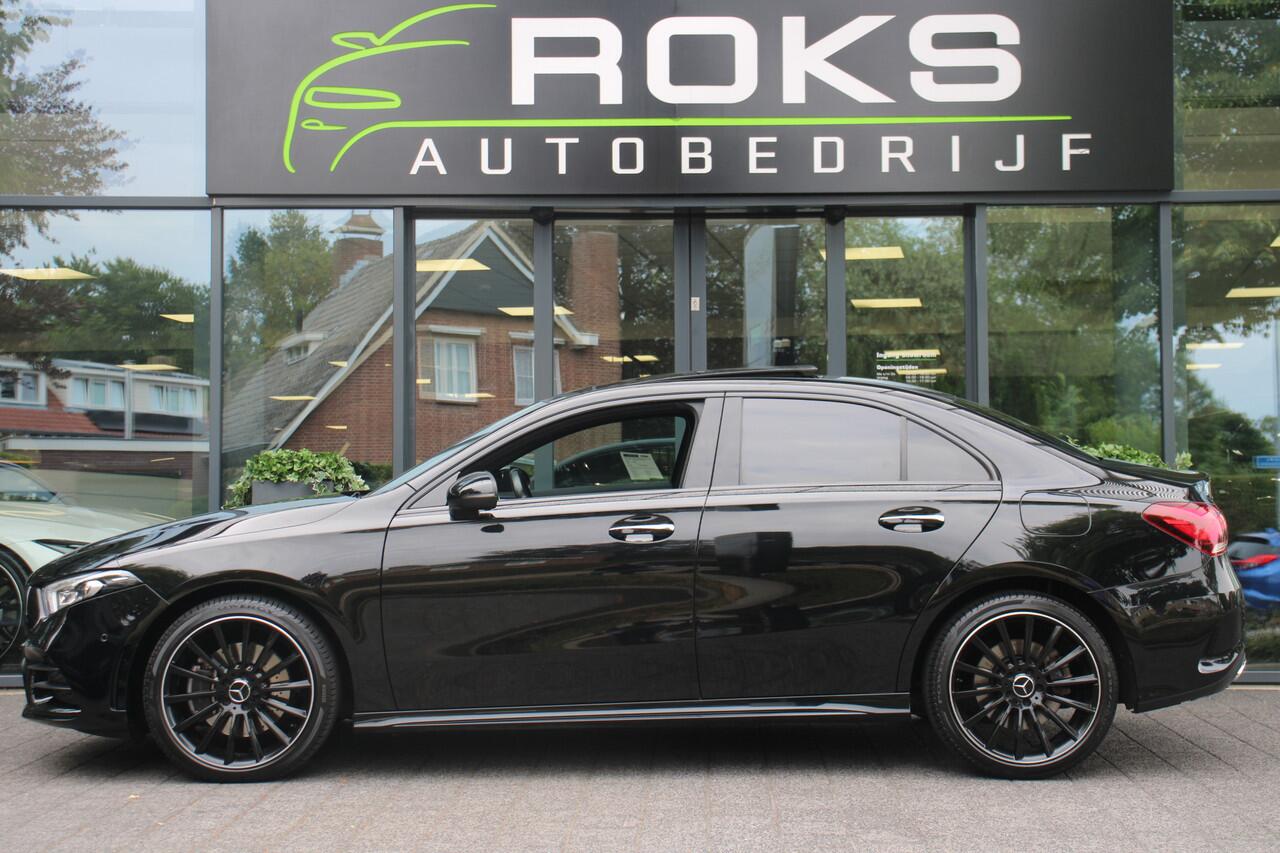 Mercedes-Benz A-KLASSE 250 e Business Solution AMG Limited Night Pakket/Navi/Camera/Keyless/Memory/Panoramadak/sfeerverlichting/H-leder/19Inch
