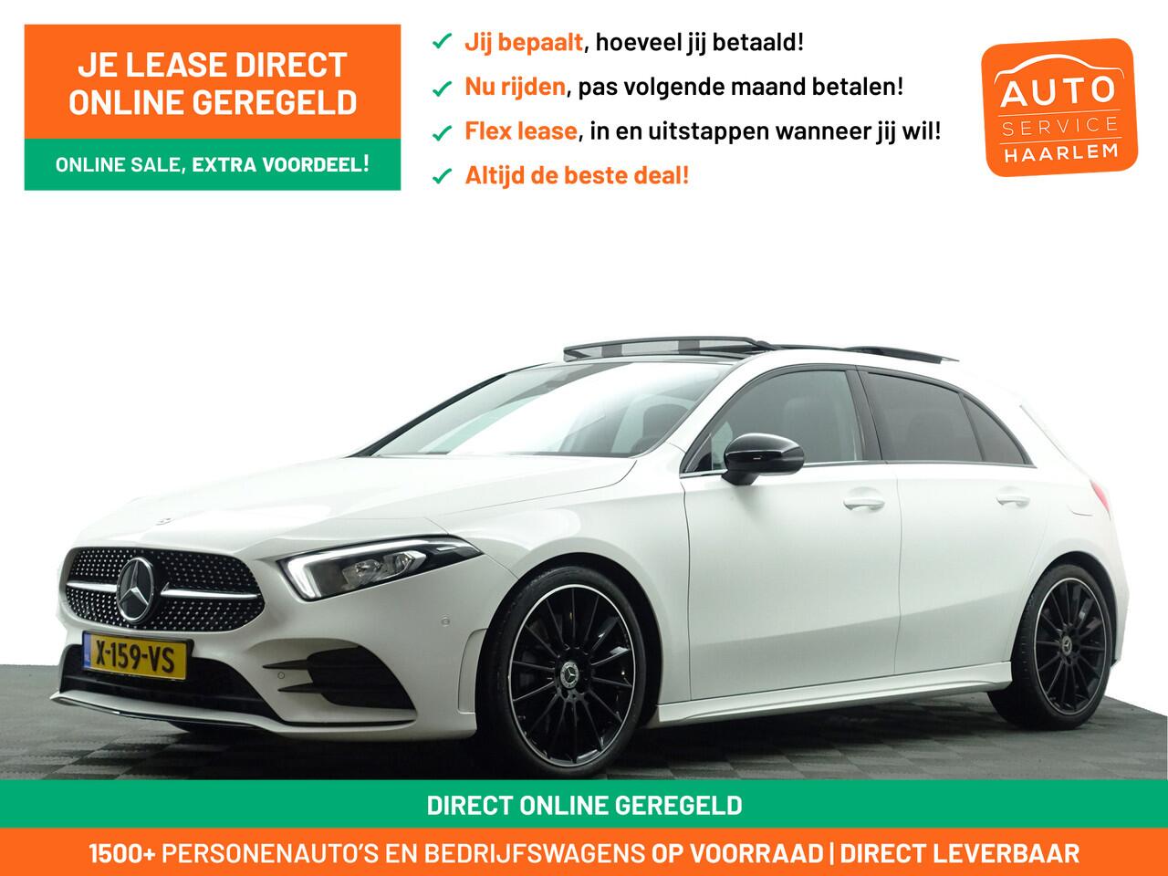 Mercedes-Benz A-KLASSE 250 AMG Night Edition Design aut- Panoramadak, Sfeerverlichting, Dynamic select, Lane Assist, Park Assist, Design Afwerking