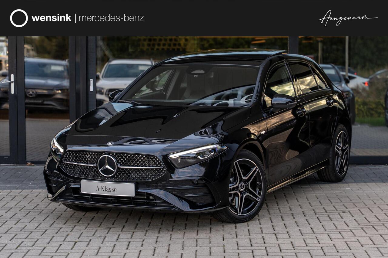 Mercedes-Benz A-KLASSE 250e Business Solution AMG | Panoramaschuifdak | Night pakket | Achteruitrijcamera | Stoelverwarming | MULTIBEAM LED |