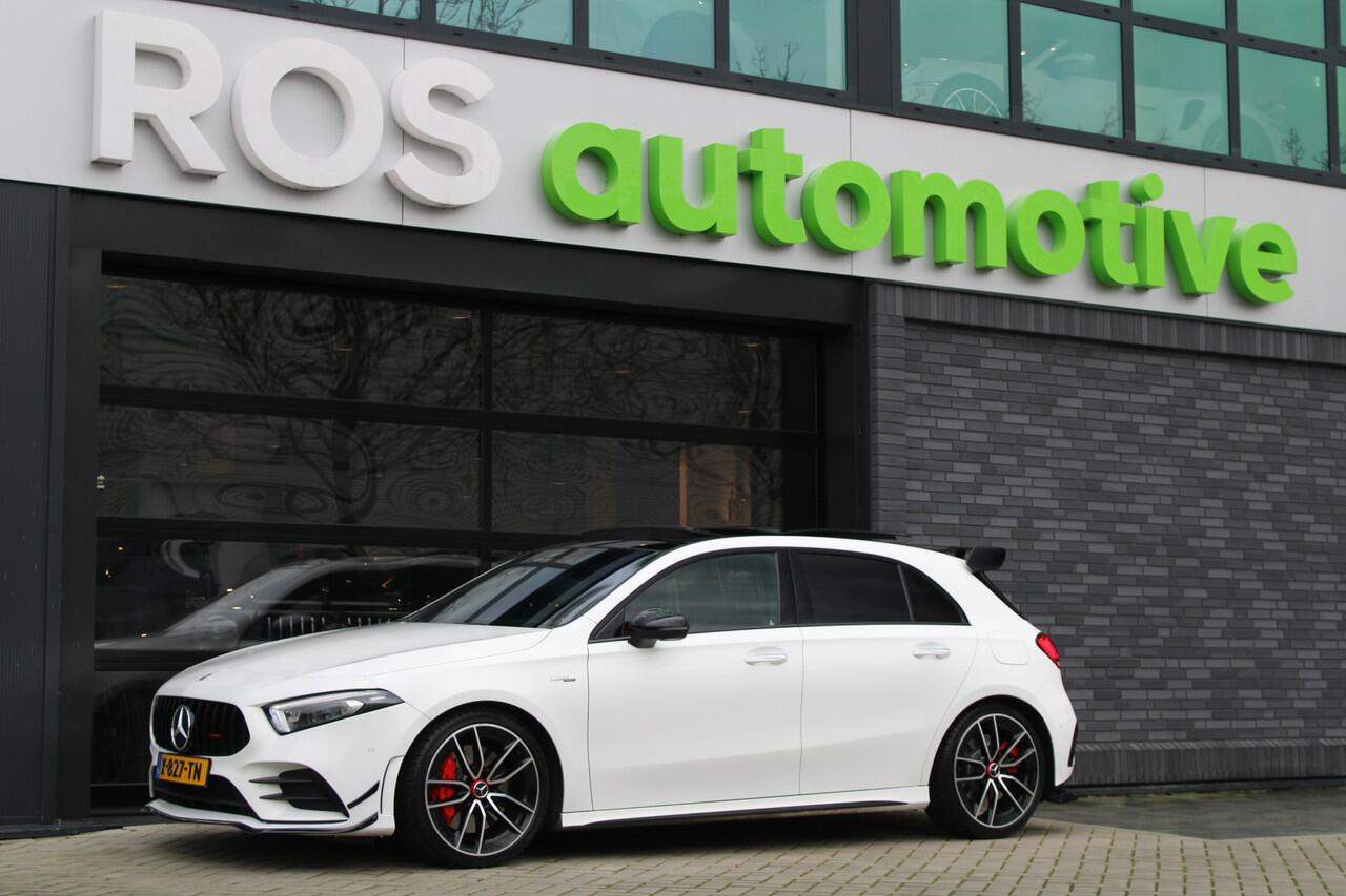 Mercedes-Benz A-KLASSE AMG 35 4MATIC Edition 1 | FULL OPTION! | SCHAALSTOELEN | PANO | BURMESTER | STERRENHEMEL | HUD | MEMORY | 360 |