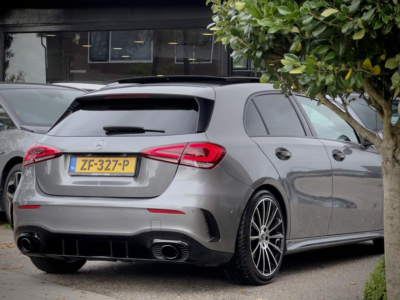 Mercedes-Benz A-KLASSE 220 AUT7 35AMG-PAKKET 285PK PANODAK LEDER CAMERA DIGI-DASH APPLE-CARPLAY LED LMV-19INCHE PDC