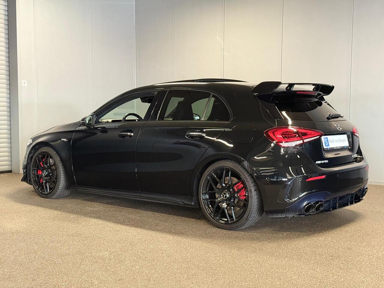 Mercedes-Benz A-KLASSE AMG 45S 4 Matic+ MEMORY-KUIPSTOELEN-PANORAMA-BURMESTER-ZEER COMPLEET