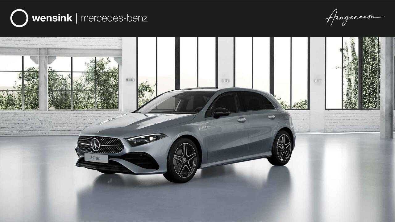 Mercedes-Benz A-KLASSE 180 Business Solution AMG | Panoramaschuifdak | Achteruitrijcamera | Nightpakket | MULTIBEAM LED | Stoelverwarming |