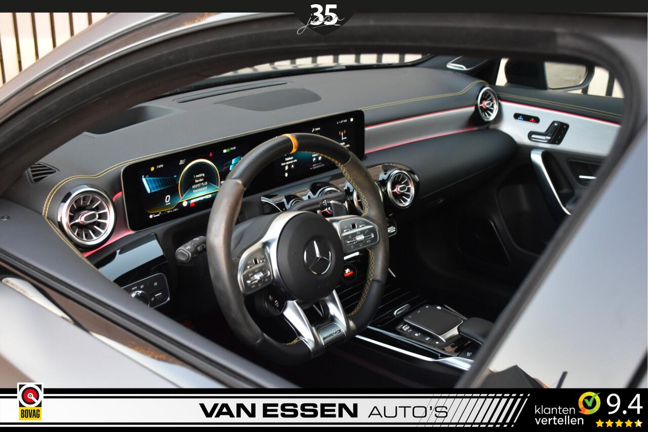 Mercedes-Benz A-KLASSE AMG 45 S 4MATIC+ Premium Plus Pano Burmester Head-Up 360-Camera ACC Sfeerverlichting