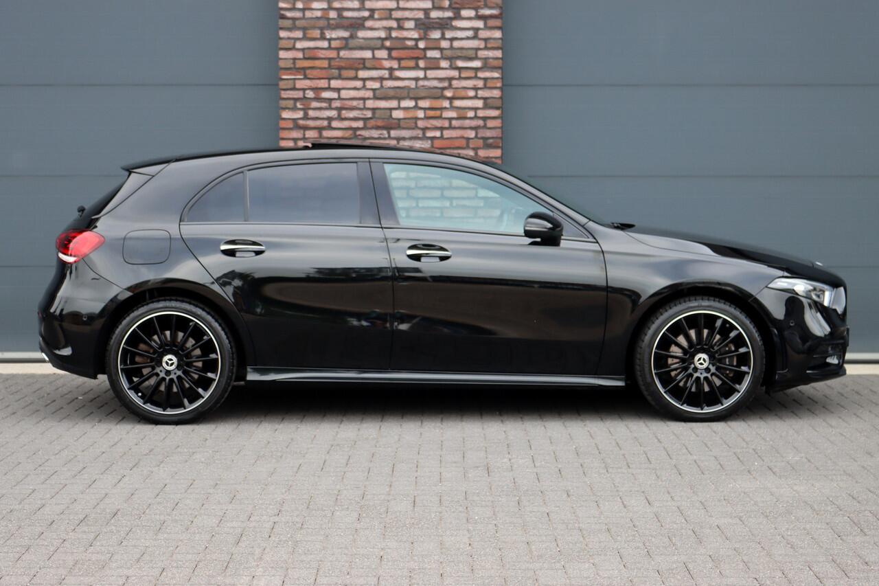 Mercedes-Benz A-KLASSE 250 e AMG Line Aut8 | Distronic+ | Burmester | HUD | Panoramadak | Memory | Surround Camera | Keyless Go | Nightpakket |
