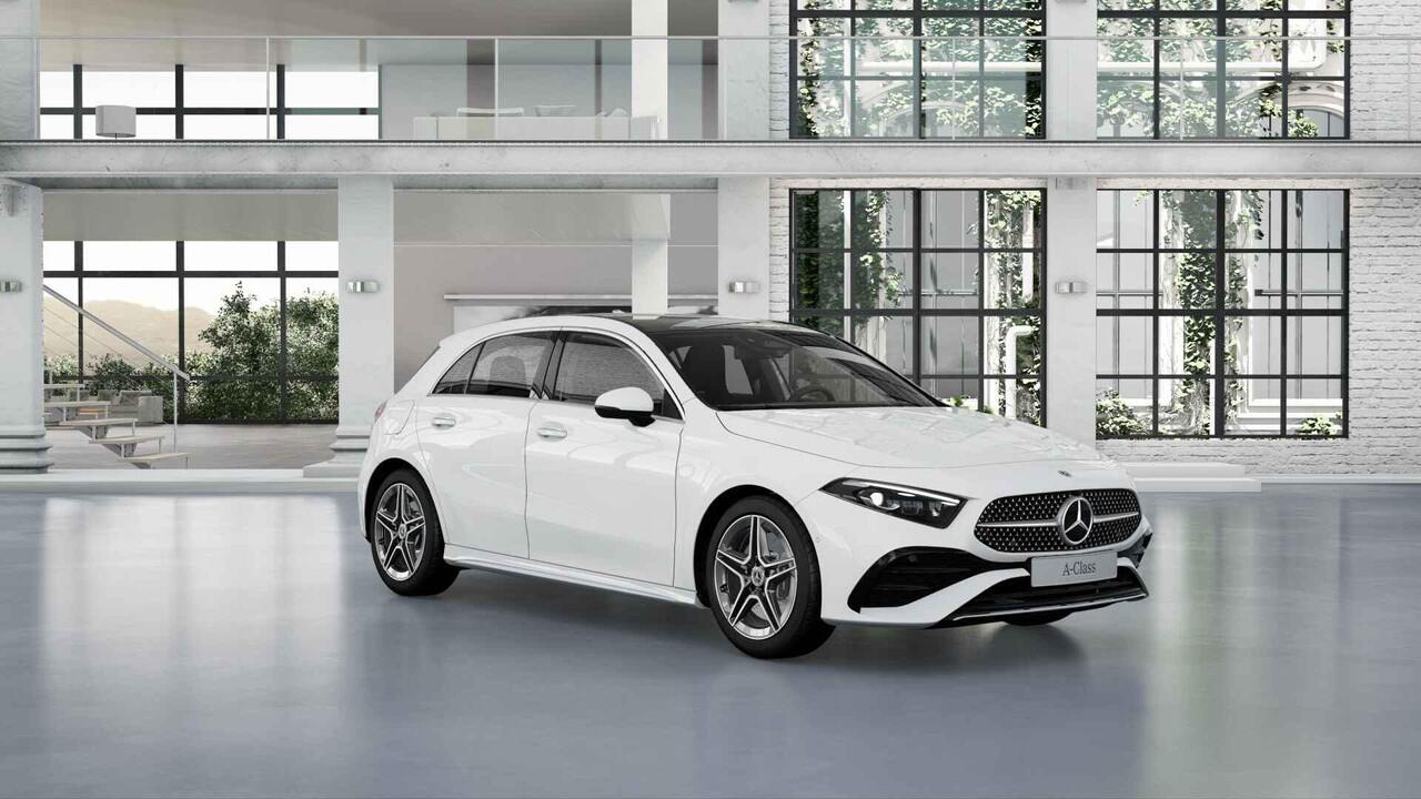 Mercedes-Benz A-KLASSE 250 e Business Solution AMG | Panoramaschuifdak | Stoelverwarming | Achteruitrijcamera | MULTIBEAM LED |