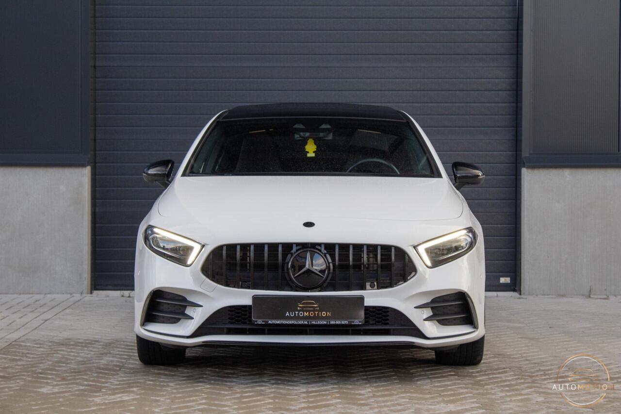 Mercedes-Benz A-KLASSE 250 e AMG Line PANO Burmester Sfeerverlichting Parkeerassistent