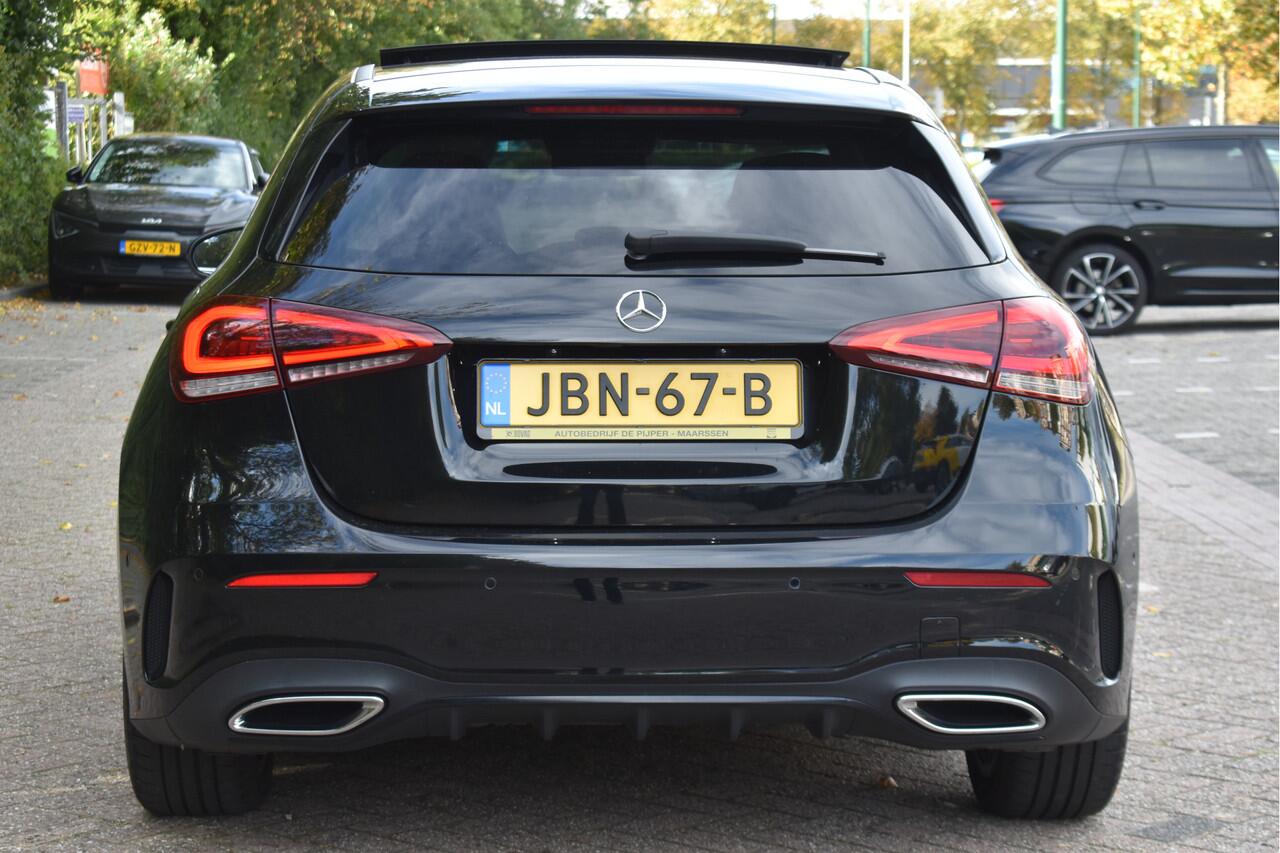 Mercedes-Benz A-KLASSE 200 Business Solution AMG Night 163pk | Pano.dak | Camera | Sfeerverlichting | Virtual cockpit | Carplay | Stoelverwarming | Dodehoekdetectie