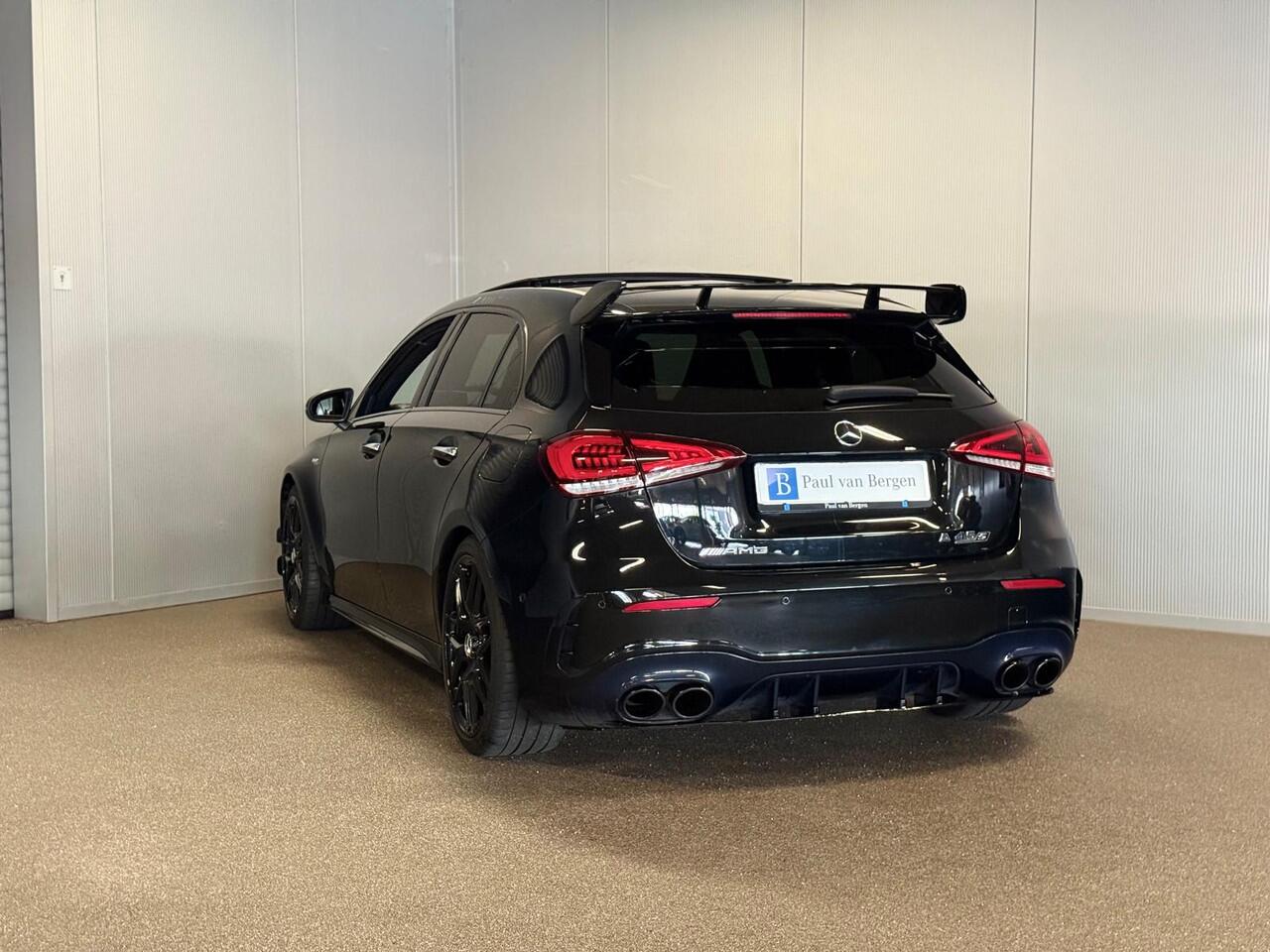 Mercedes-Benz A-KLASSE AMG 45S 4 Matic+ MEMORY-KUIPSTOELEN-PANORAMA-BURMESTER-ZEER COMPLEET