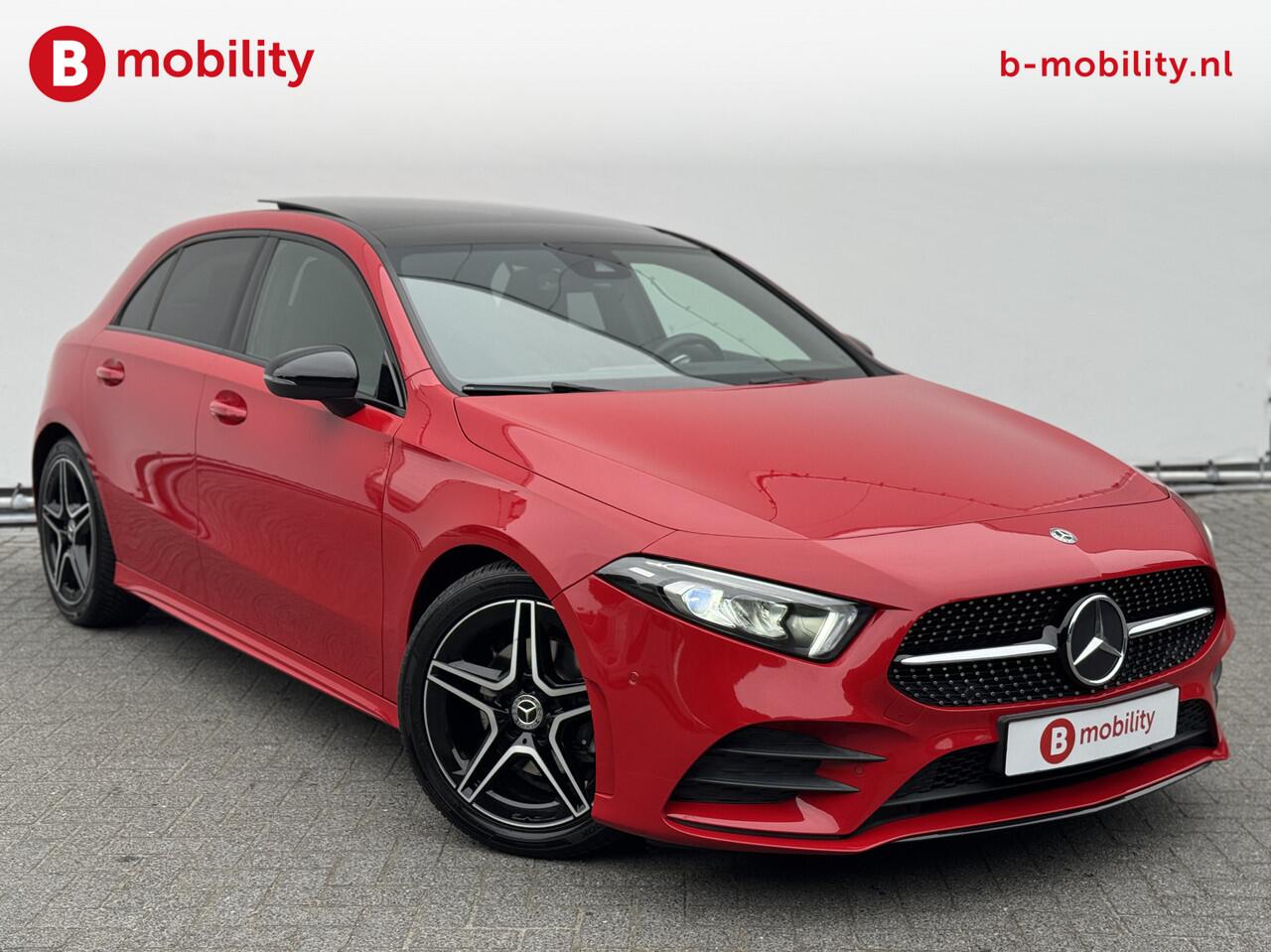 Mercedes-Benz A-KLASSE 180 Business Solution AMG Night Upgrade Automaat Schuif/Kanteldak | Stoelverwarming | Achteruitrijcamera | DAB Audio
