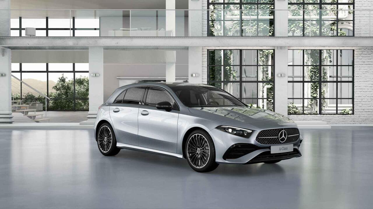 Mercedes-Benz A-KLASSE 180 Business Solution AMG | Panoramaschuifdak | AMG Line Plus pakket | 19"AMG-velgen | Head-up display | Dodehoekassistent |