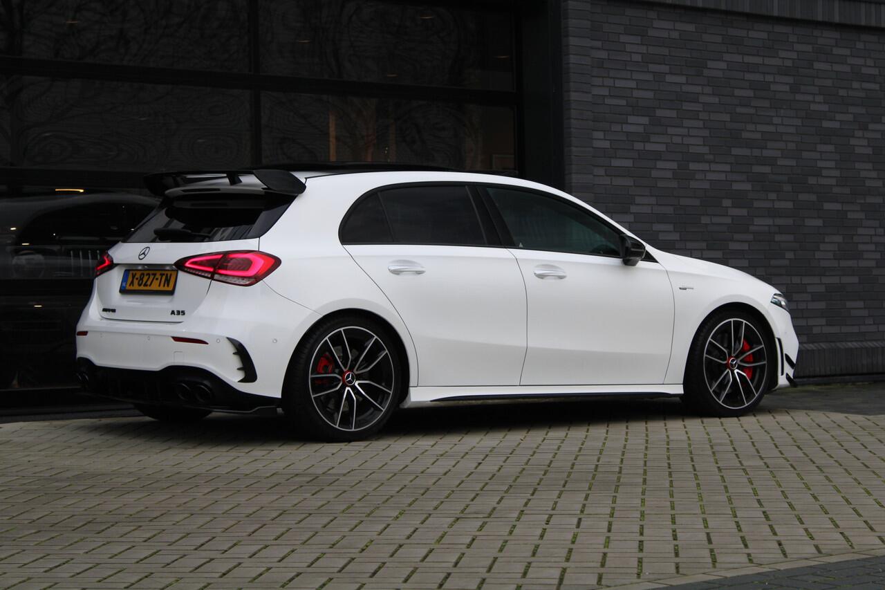 Mercedes-Benz A-KLASSE AMG 35 4MATIC Edition 1 | FULL OPTION! | SCHAALSTOELEN | PANO | BURMESTER | STERRENHEMEL | HUD | MEMORY | 360 |