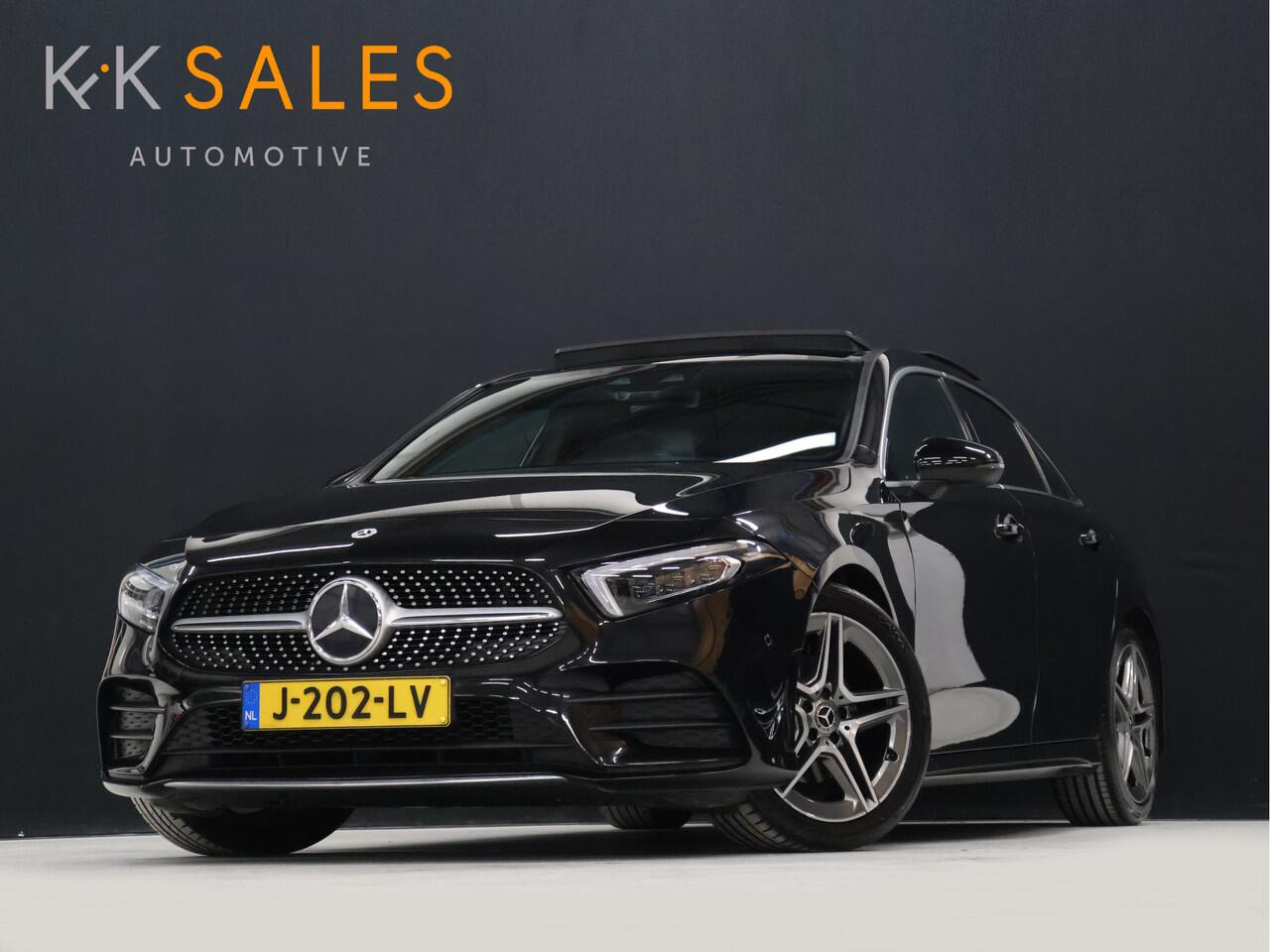 Mercedes-Benz A-KLASSE 200 AMG Sport *WEEKAANBIEDING* [SFEERVERLICHTING, SCHUIFKANTELDAK, CAMERA, PDC 360, MEMORY SEATS, STOELVERWARMING, CRUISE CONTROL, FLIPPERS, NAVIGATIE, NIEUWSTAAT]