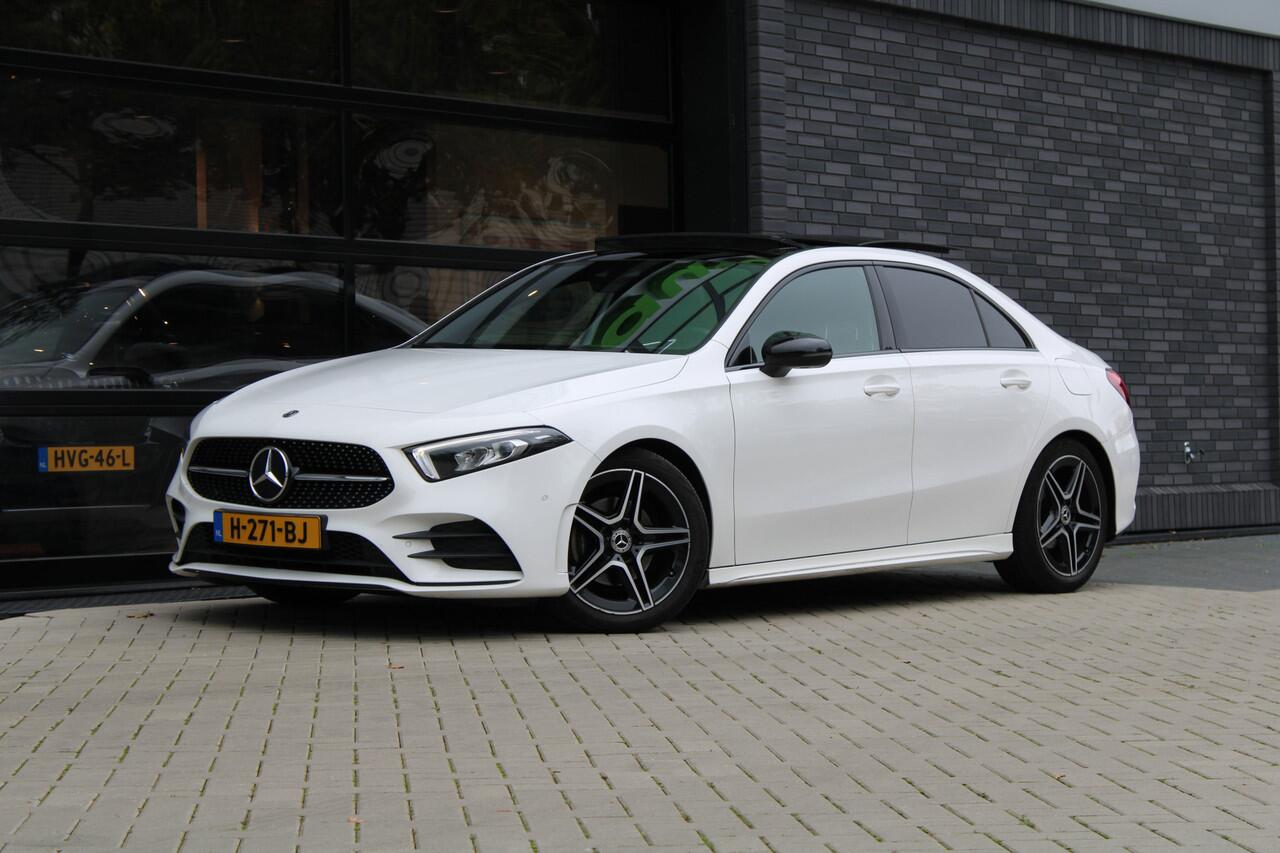 Mercedes-Benz A-KLASSE 180 Business Solution AMG | NAP | PANO/SCHUIFDAK | AMG-LINE | ALARM KLASSE 3 | CAMERA |