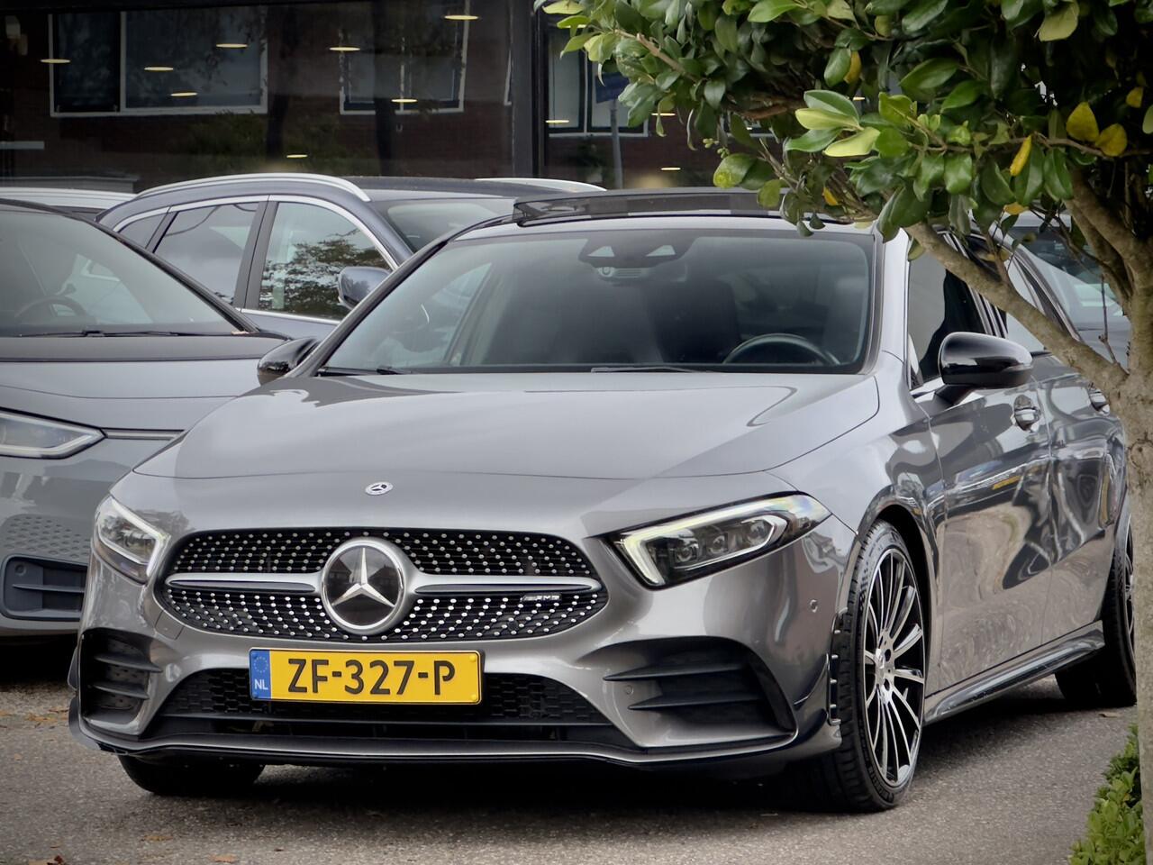 Mercedes-Benz A-KLASSE 220 AUT7 35AMG-PAKKET 285PK PANODAK LEDER CAMERA DIGI-DASH APPLE-CARPLAY LED LMV-19INCHE PDC