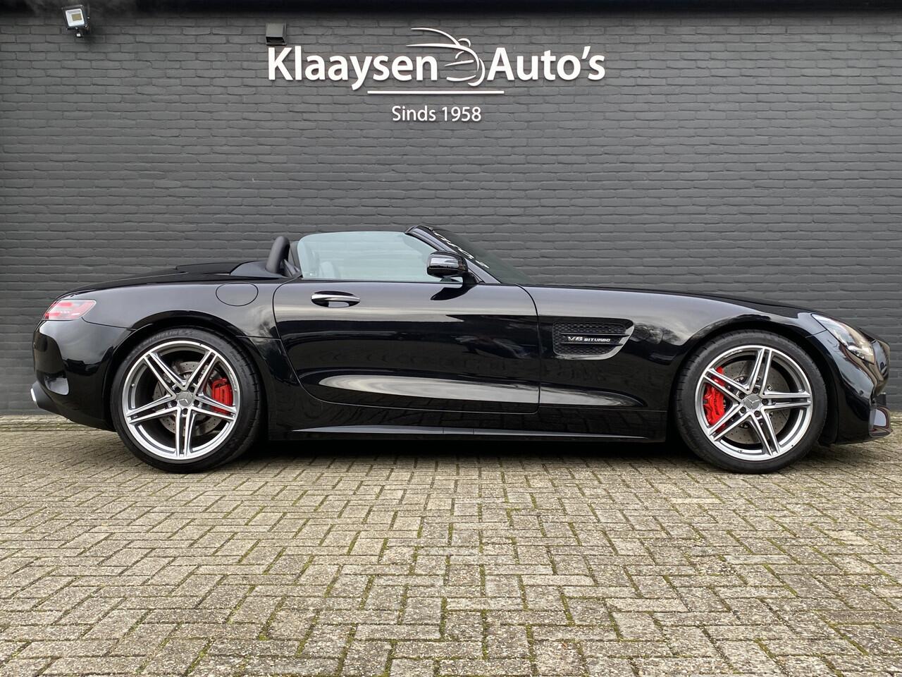 Mercedes-Benz AMG-GT C Roadster 4.0 Premium V8 577 pk AUT. | dealer onderhouden | achteras besturing | memory stoel | adaptieve cruise | 360 camera