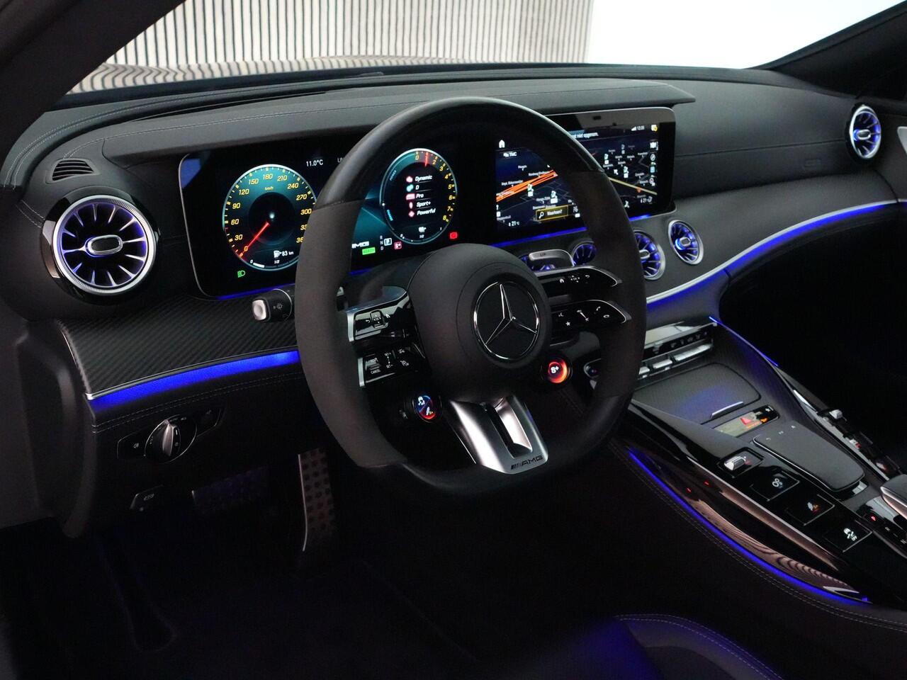 Mercedes-Benz AMG-GT 4-Door Coupe AMG 63 S 840pk E Performance Premium Plus |panoramadak|keramisch|track pace|Burmester|memory|head-up display|360 camera|carbon interieur|Apple Carplay|