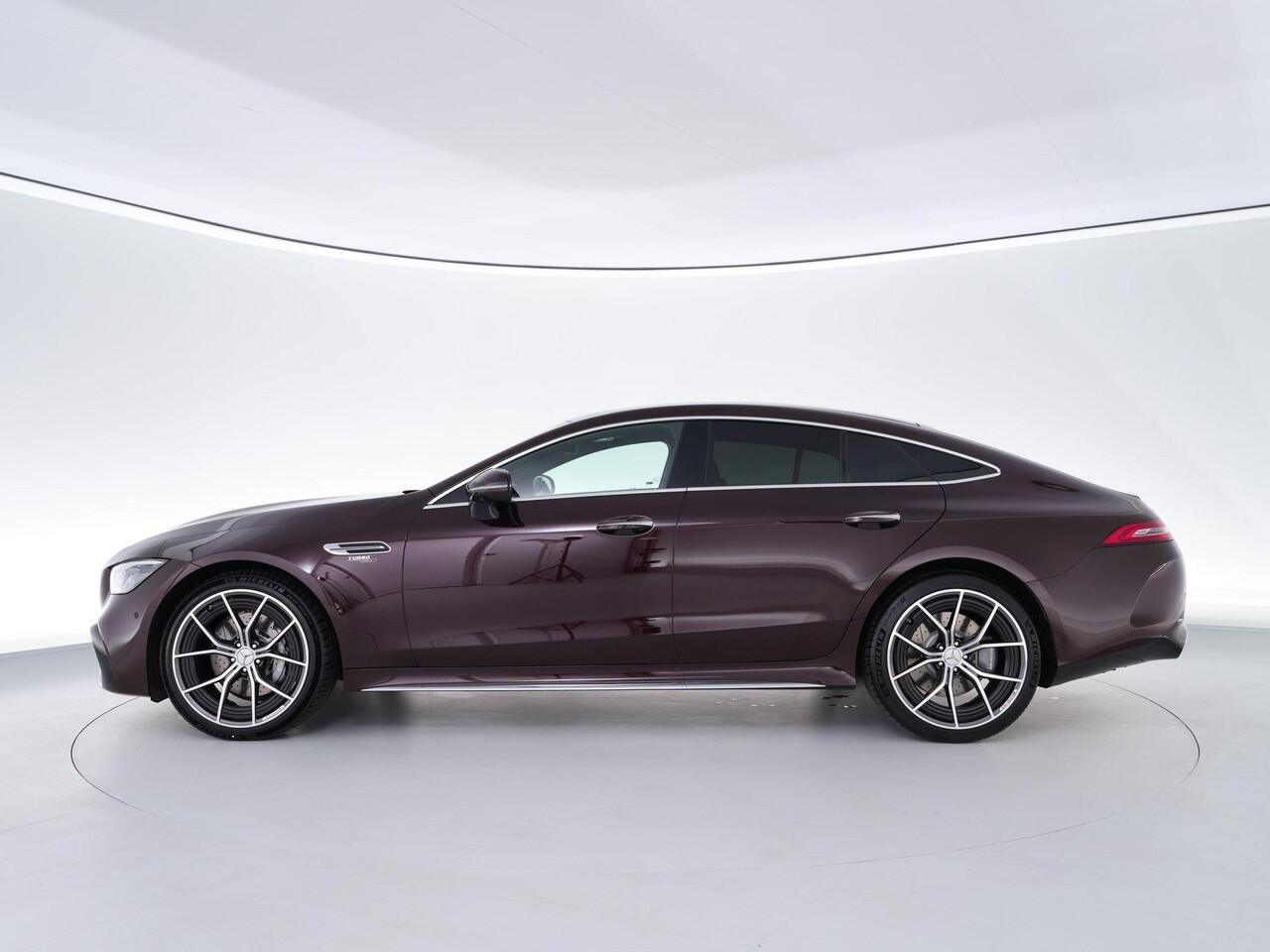 Mercedes-Benz AMG-GT 4-Door Coupé 43AMG 367pk 4MATIC+ Premium Plus |dealer onderhouden|manufaktur|panoramadak|Burmester|head-up display|massage|memory|Stoelverwarming & verkoeling|360°-camera|Apple Carplay|sfeerverlichting|carbon interieur|
