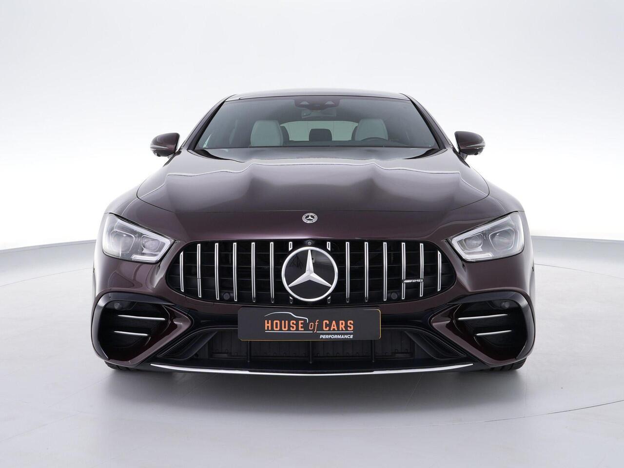 Mercedes-Benz AMG-GT 4-Door Coupé 43AMG 367pk 4MATIC+ Premium Plus |dealer onderhouden|manufaktur|panoramadak|Burmester|head-up display|massage|memory|Stoelverwarming & verkoeling|360°-camera|Apple Carplay|sfeerverlichting|carbon interieur|
