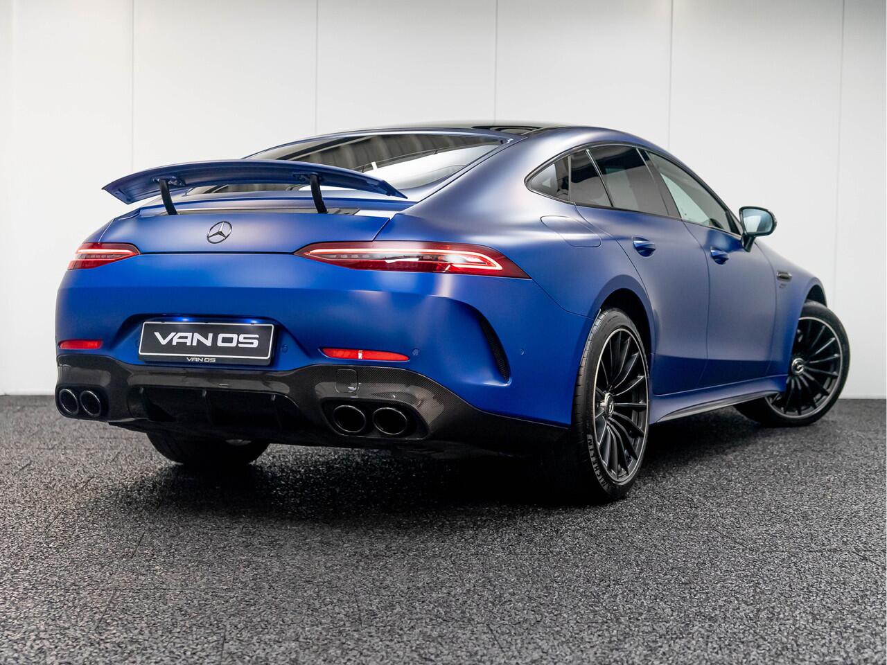Mercedes-Benz AMG-GT 4-Door Coupe AMG 43 4MATIC+ Premium Plus | Spectraalblauw Magno | Carbonpakket | Night | Nappa