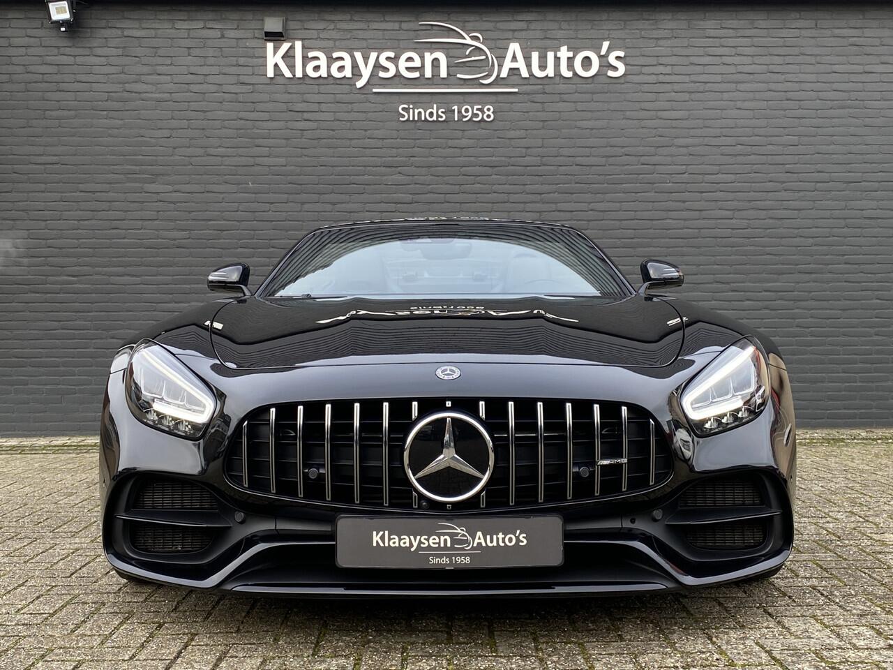 Mercedes-Benz AMG-GT C Roadster 4.0 Premium V8 577 pk AUT. | dealer onderhouden | achteras besturing | memory stoel | adaptieve cruise | 360 camera
