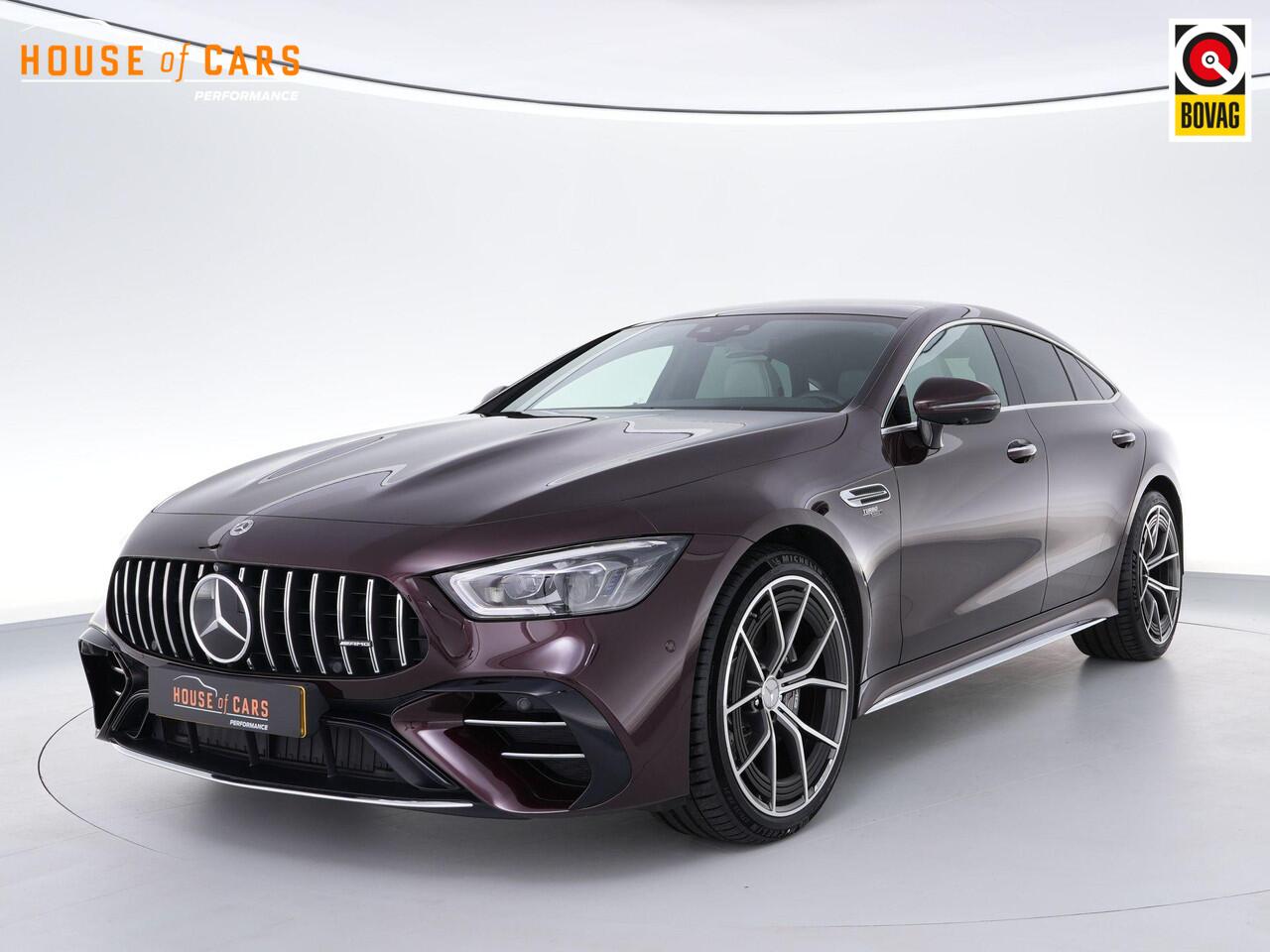 Mercedes-Benz AMG-GT 4-Door Coupé 43AMG 367pk 4MATIC+ Premium Plus |dealer onderhouden|manufaktur|panoramadak|Burmester|head-up display|massage|memory|Stoelverwarming & verkoeling|360°-camera|Apple Carplay|sfeerverlichting|carbon interieur|
