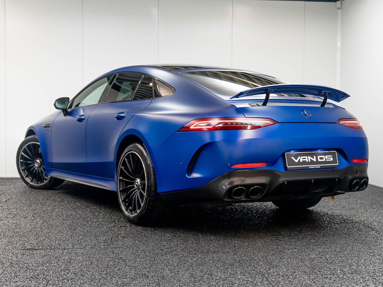 Mercedes-Benz AMG-GT 4-Door Coupe AMG 43 4MATIC+ Premium Plus | Spectraalblauw Magno | Carbonpakket | Night | Nappa