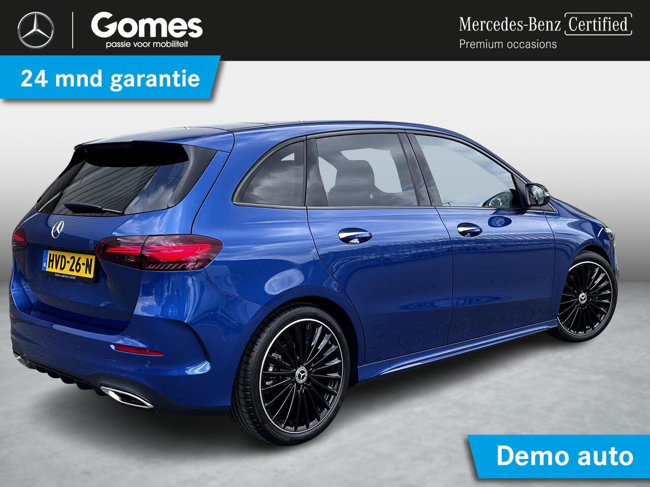 Mercedes-Benz B-KLASSE 180 Star Edition AMG | Night Pakket | Panoramadak | Dodehoekassistent | MULTIBEAM LED Koplampen | Apple CarPlay | Android Auto | Sfeerverlichting | Stoelverwarming | Achteruitrijcamera | Elektrisch Inklapbare Buitenspiegels