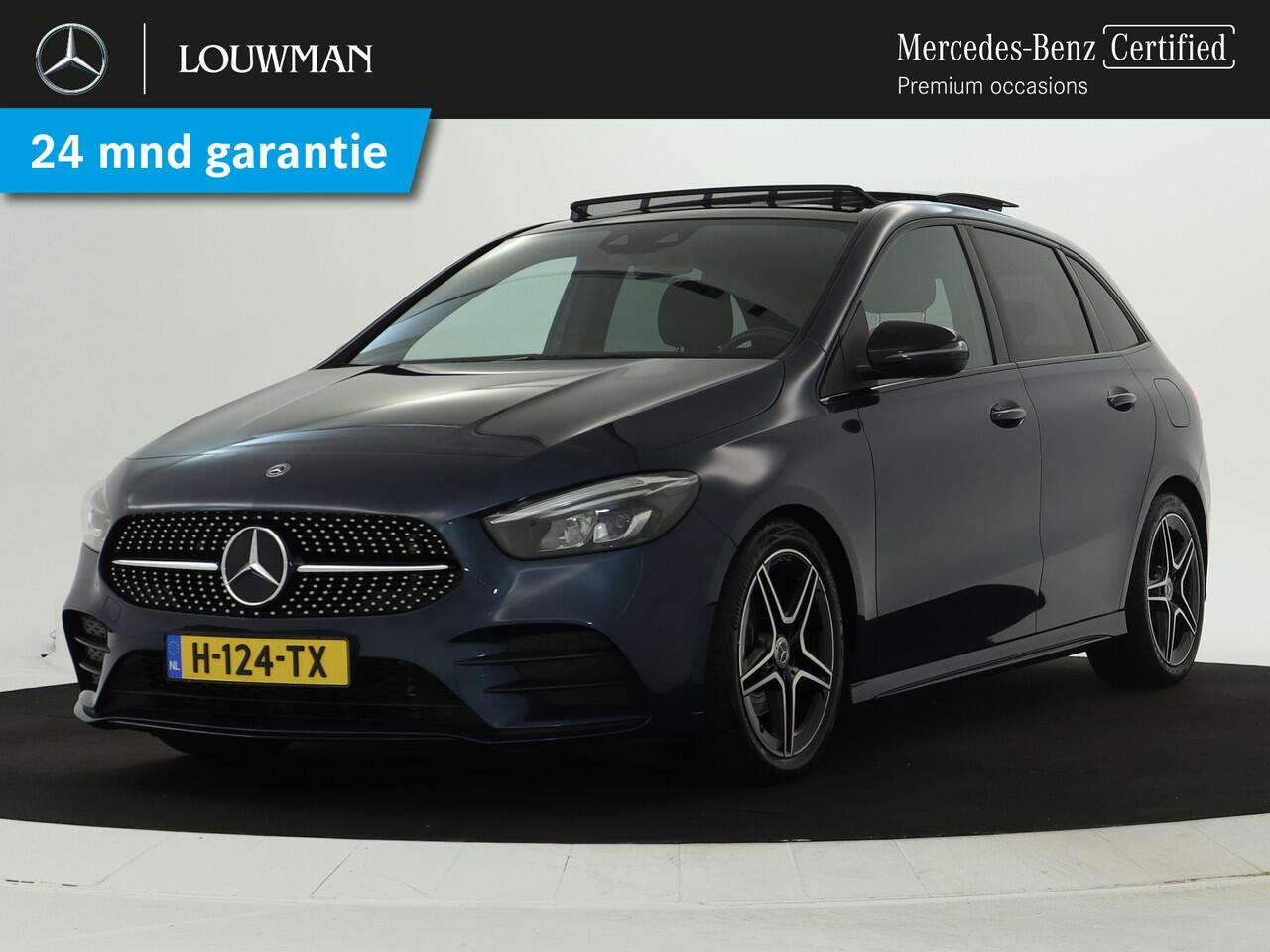Mercedes-Benz B-KLASSE 180 Business Solution AMG | Panoramadak | Parkeerpakket met Camera | Augmented Reality | Car Play | Inclusief 24 maanden Mercedes-Benz Certified garantie voor Europa.
